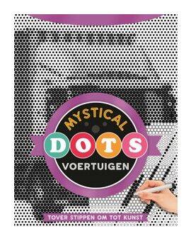 Kleurboek - Mystical Dots Voertuigen