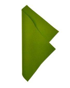 Wolvilt - 20x30 cm - lichtgroen