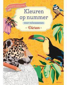 Kleurboek - Kleuren op nummer - Dieren