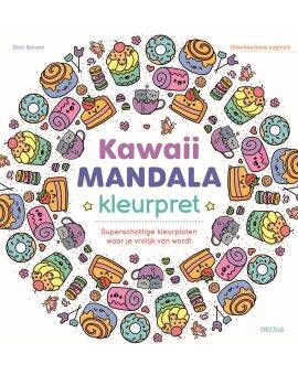 Kleurboek - Kawaii Mandala kleurpret