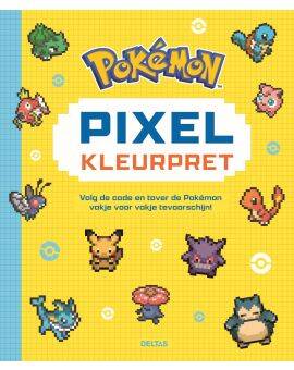 Kleurboek - Pokémon Pixel Kleurpret