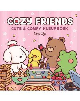 Kleurboek - Cute & Comfy - Cozy Friends