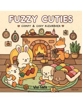 Kleurboek - Cute & Comfy - Fuzzy Cuties