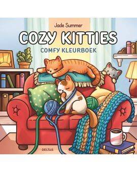 Kleurboek - Cute & Comfy - Cozy Kitties