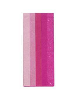 Zijdevloei - 5 stuks - roze mix