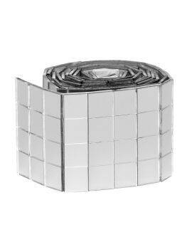 Spiegelmozaïek - 10x10 mm - zilverkleurig