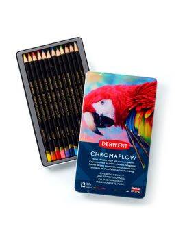 Derwent Chromaflow kleurpotloden - 12 stuks