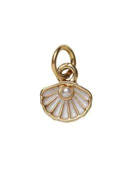 Charm Series hanger - schelp goudkleurig