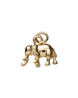 Charm Series hanger - olifant goudkleurig