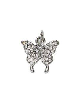 Charm Series hanger - vlinder zilverkleurig