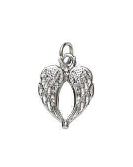 Charm Series hanger - vleugels zilverkleurig