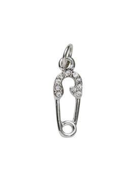 Charm Series hanger - veiligheidsspeld zilverkleurig