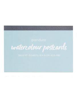 Panduro blok aquarelpapier - A6 postkaarten