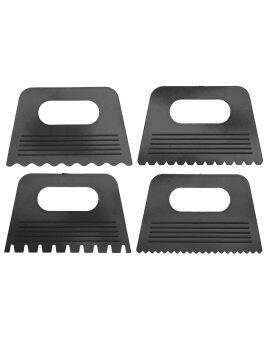 Verf- en kleischrapers - 4 stuks