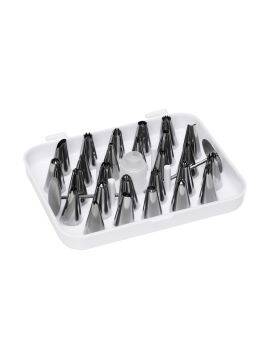 Spuitmondjes set - 26 stuks + 2 bloemennagels