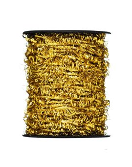 Cadeaulint - elastisch - goudkleurig