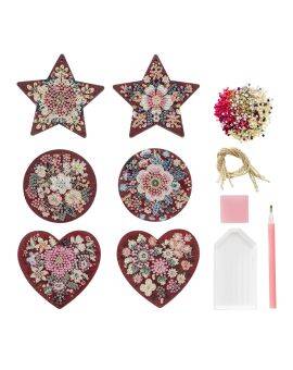 Panduro DIY kit - Diamond X-Mas Ornaments