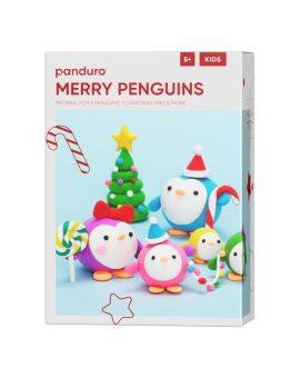 Panduro Junior DIY kit - Merry Penguins