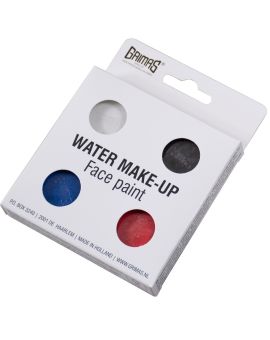 Grimas schmink - 4 kleuren - basis