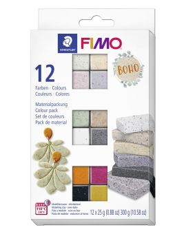 FIMO Soft Effect set - 12 kleuren - Botanical