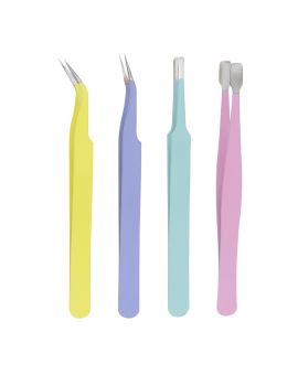 Panduro pincetten set - 4 stuks