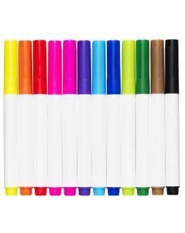 Creative Colors textielstiften - 12 stuks