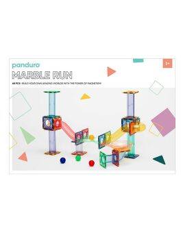 Panduro Magnetic Tiles - knikkerbaan - 60-delig