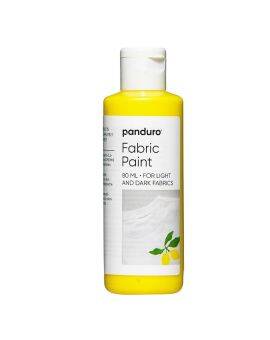 Panduro Fabric Paint - 80 ml - geel