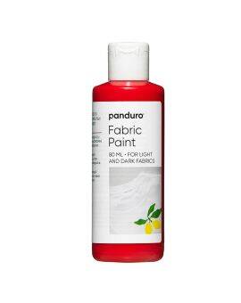 Panduro Fabric Paint - 80 ml - rood