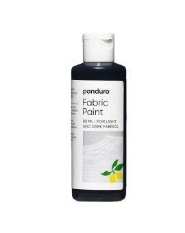 Panduro Fabric Paint - 80 ml - zwart