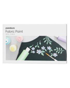 Panduro Fabric Paint - 5x 80 ml - pastel