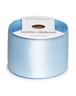 Satijnlint - 40 mm - lichtblauw