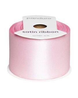 Satijnlint - 40 mm - lichtroze