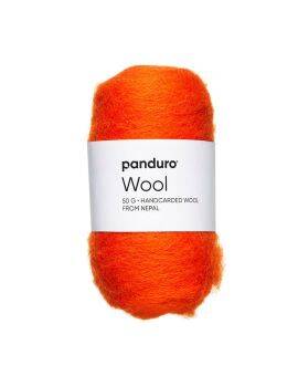 Nepal Wool lamswol - 50 gram - oranje
