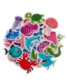 Big stickers set - 50 stuks - oceaan