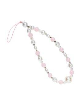 Telefoonkoord - 18 cm - roze