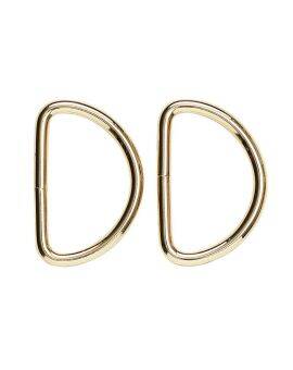 D-ring metaal - 45 mm - goudkleurig