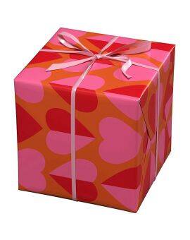 Cadeaupapier - 10 meter - hartjes