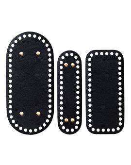 Tasbodem - 3 stuks - zwart