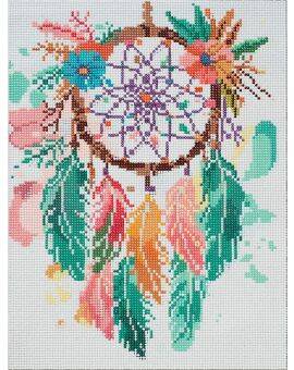 Panduro Junior DIY kit - Bling Dots dreamcatcher