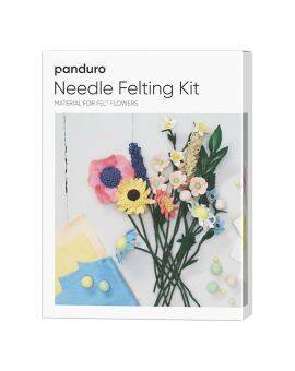 Panduro DIY kit - Needle Felted Flowers