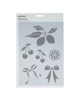 Sjabloon A4 - fruit en strikken