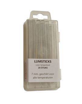Lijmsticks voor lijmpistool - alle temperaturen - 7 mm - 20 stuks