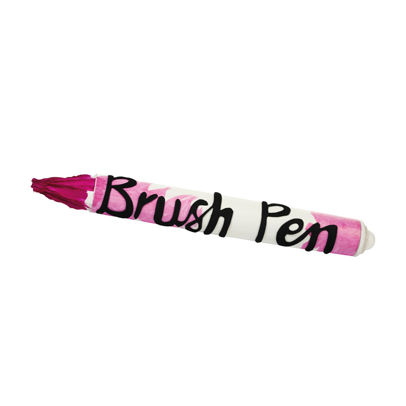 een brush pen