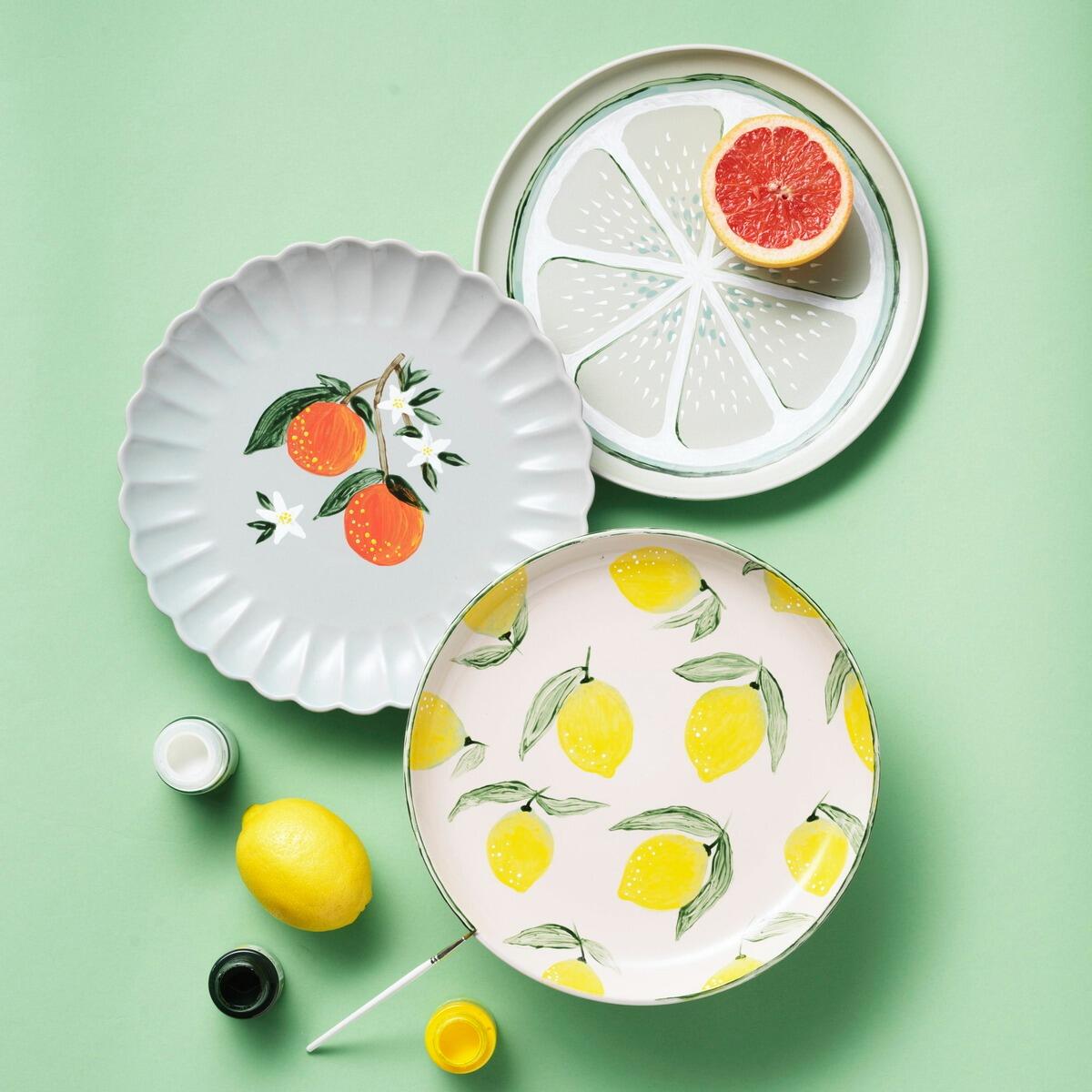 fruitige sierbordjes fruitige sierbordjes