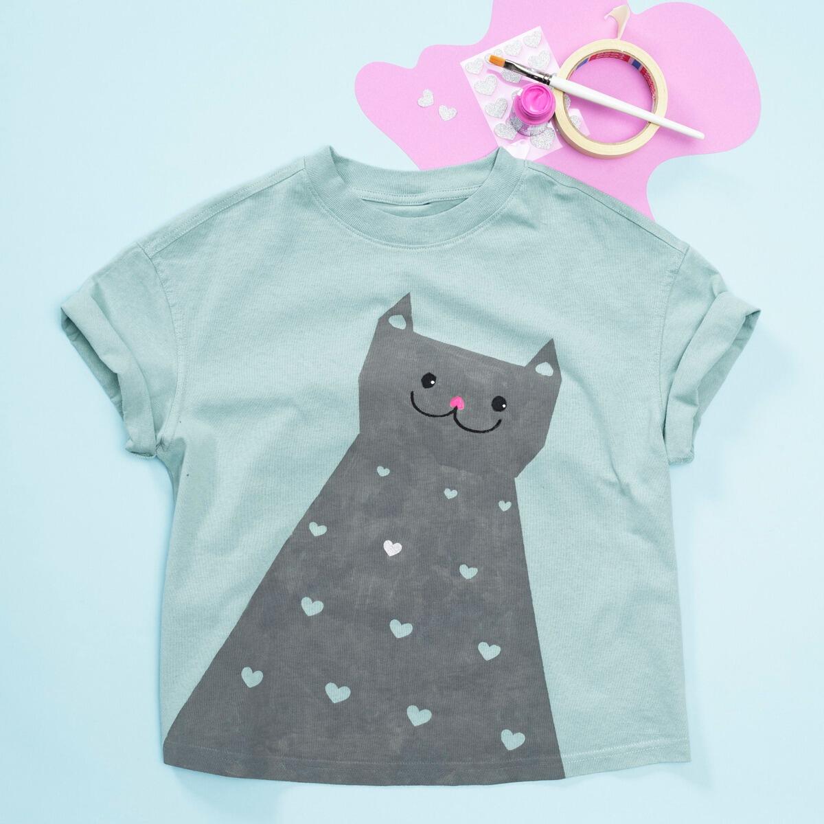 een kattig shirtje een kattig shirtje