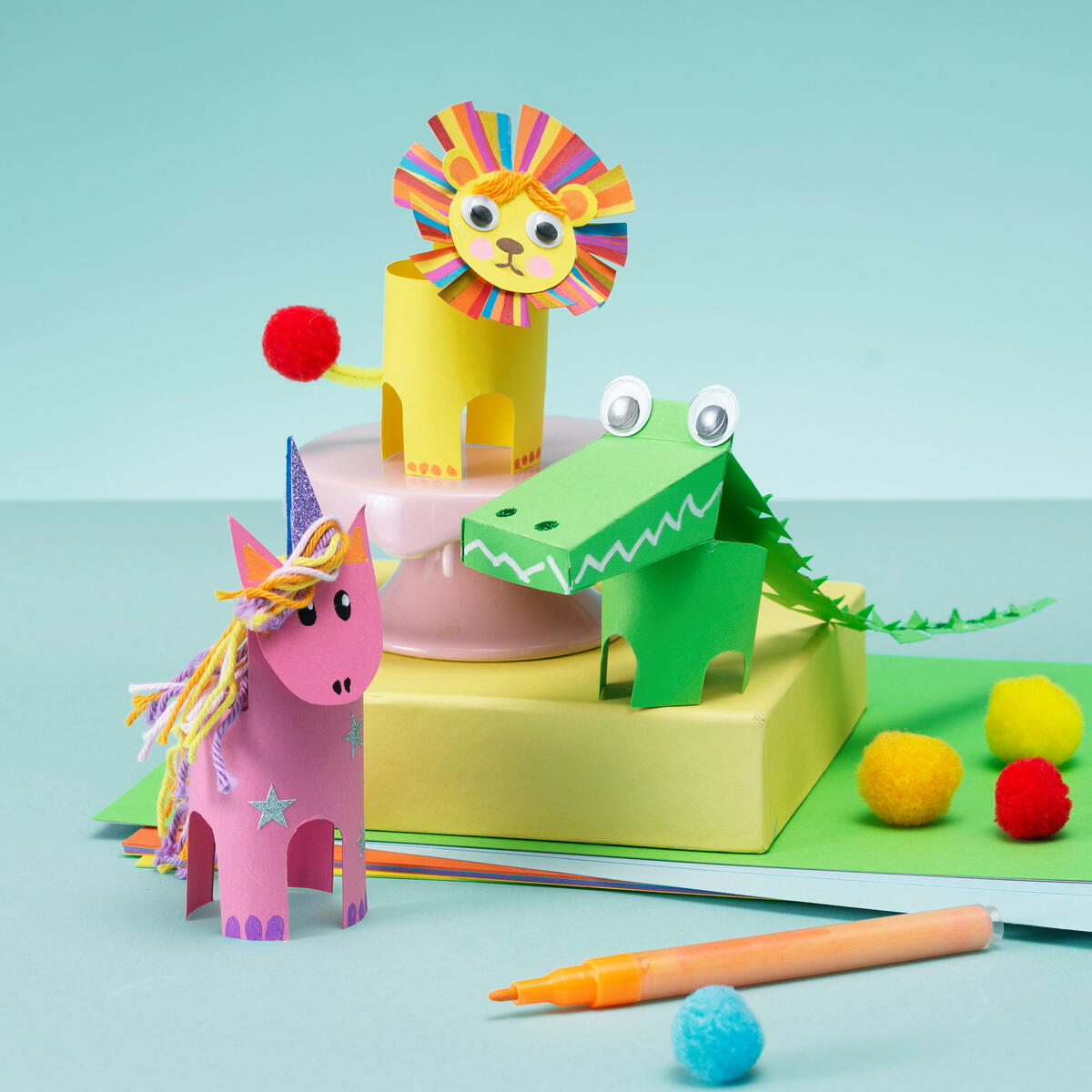 papieren dieren papieren dieren