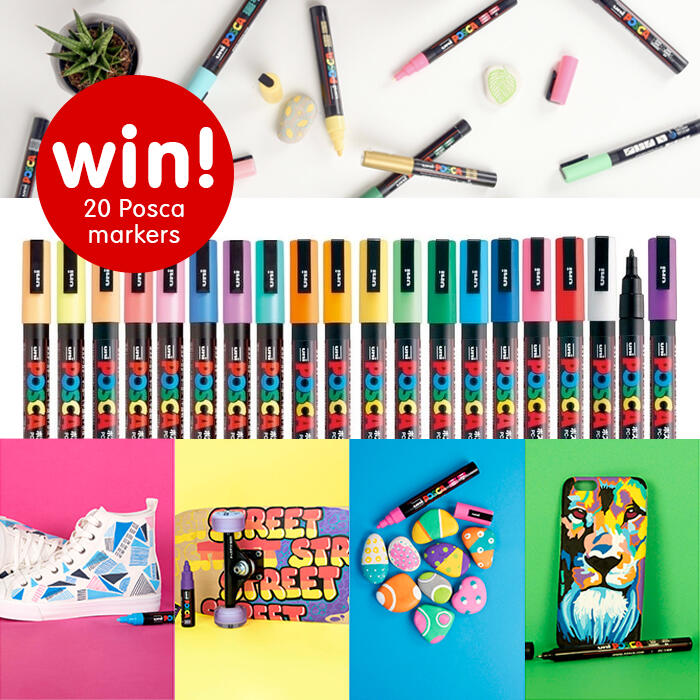 winactie posca markers winactie posca markers