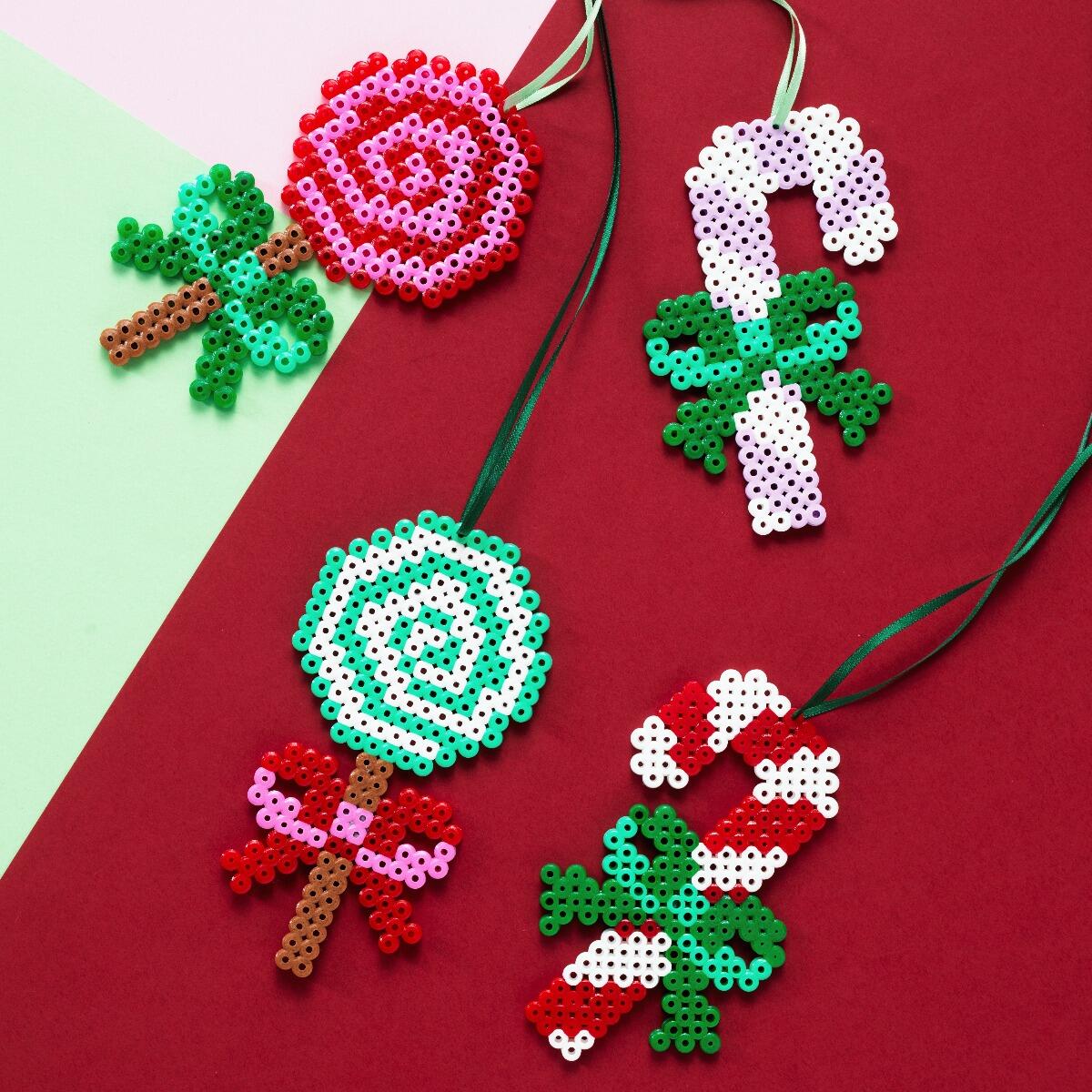 strijkkralen kerstsnoepjes