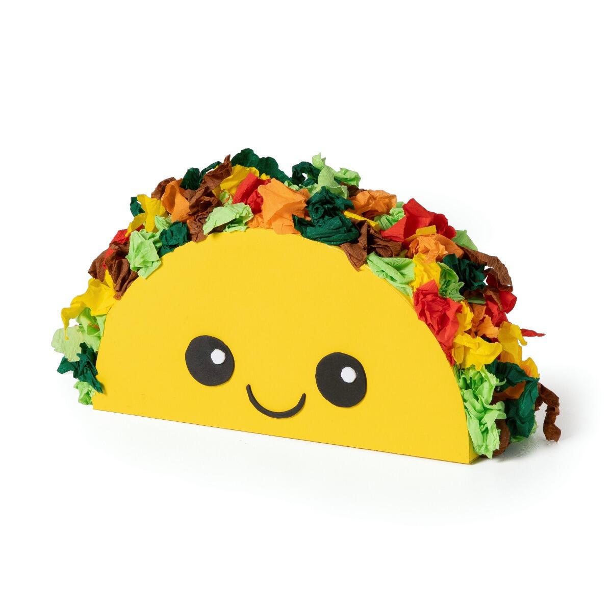 een vrolijke taco